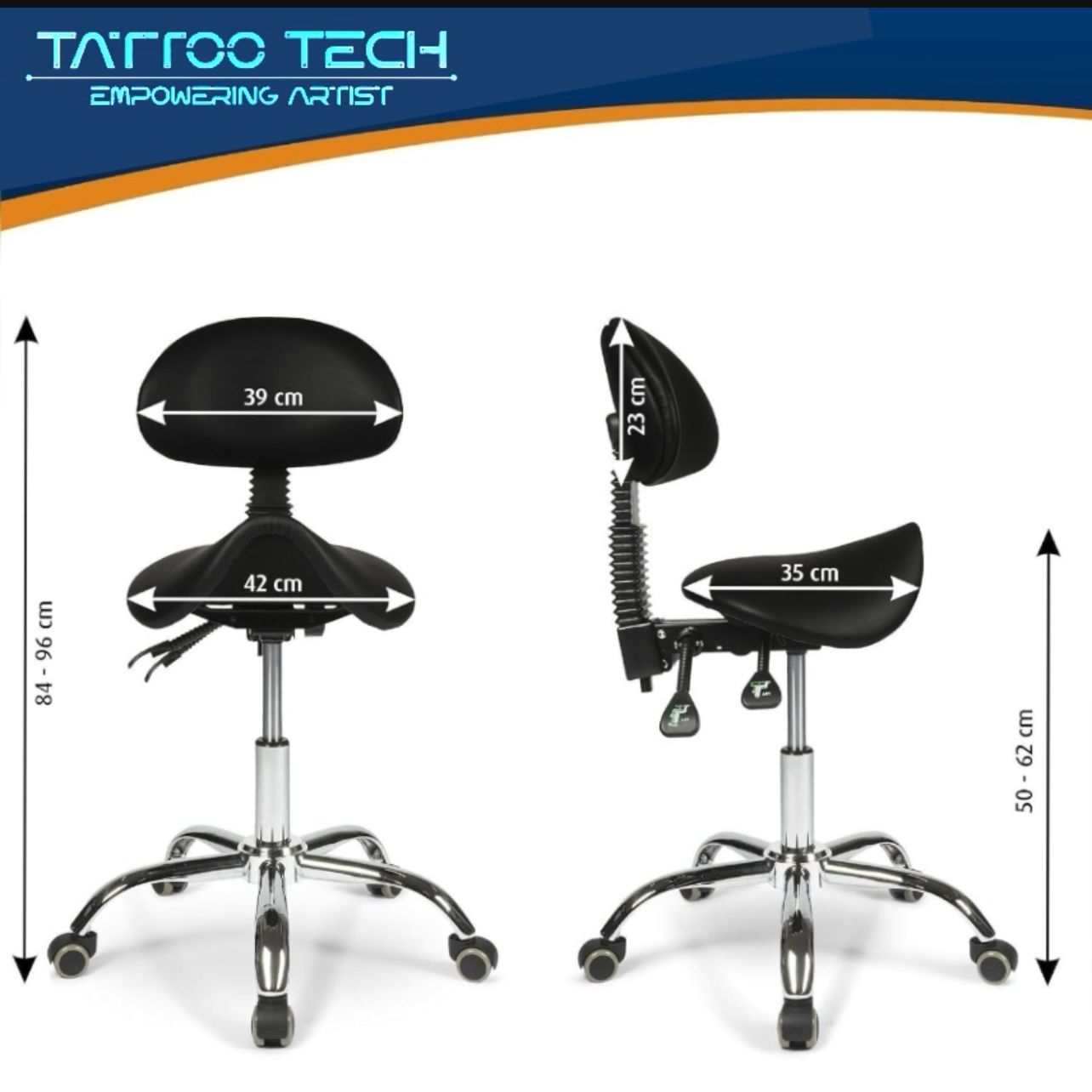 tattoo artist hydaulic chair