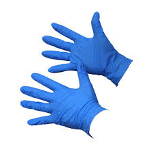 Black and Blue Gloves-100%Nitrile