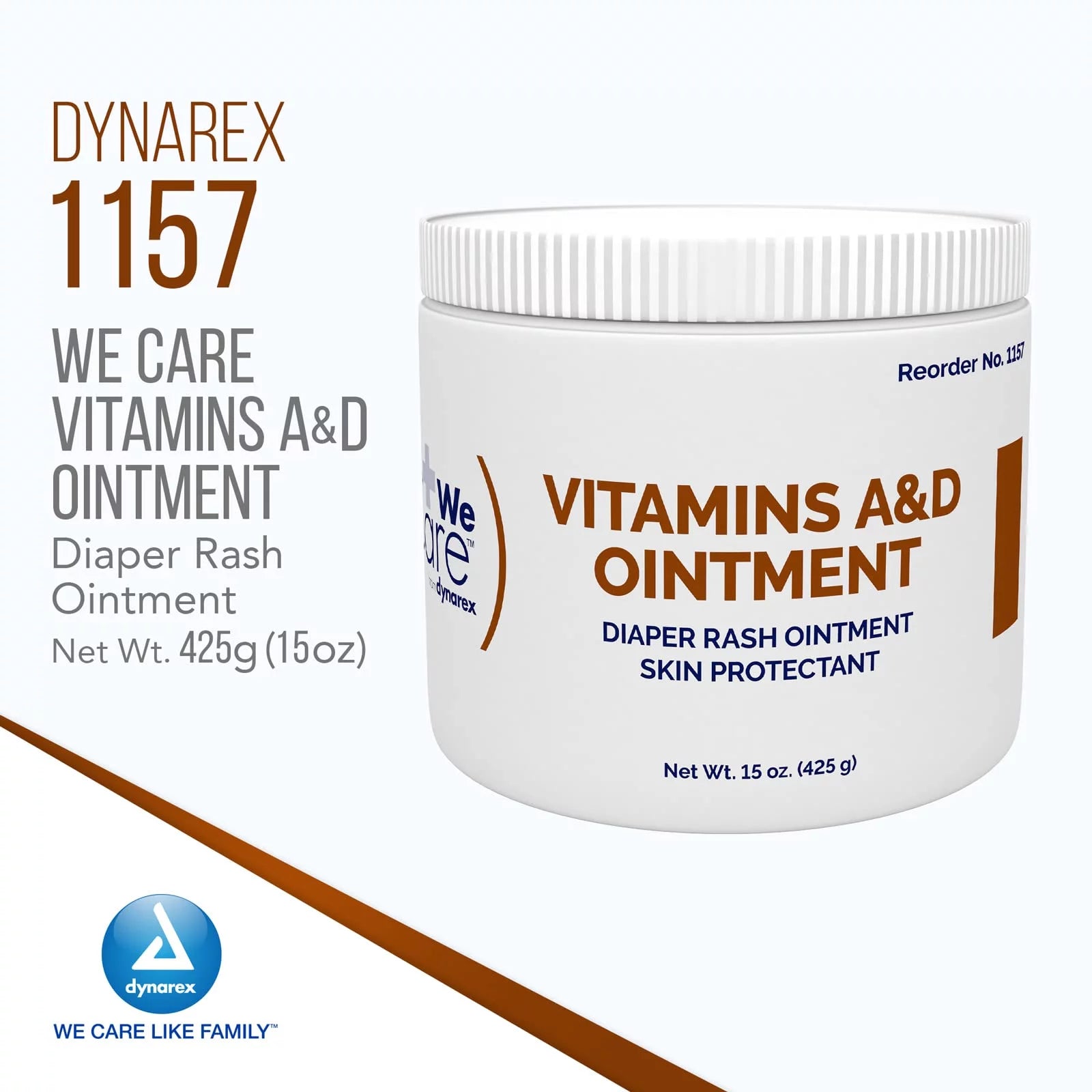 Dynarex Vitamins A & D Ointment Jar