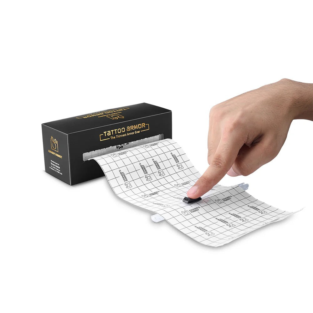 Tattoo Armor – Thinnest Self-Adhesive Breathable Tattoo Bandage