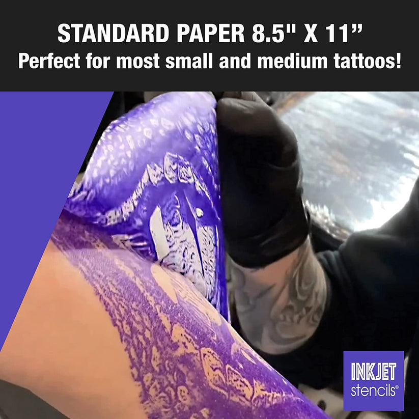 Inkjet Tattoo Stencil Transfer Paper