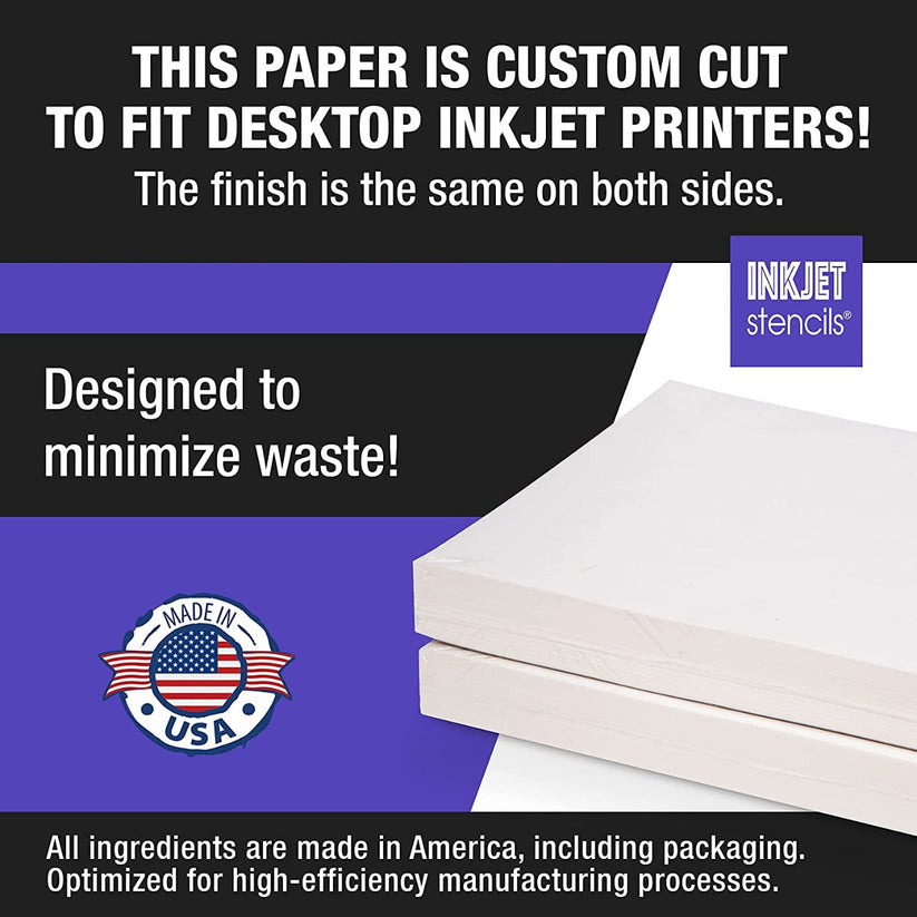 Inkjet Tattoo Stencil Transfer Paper