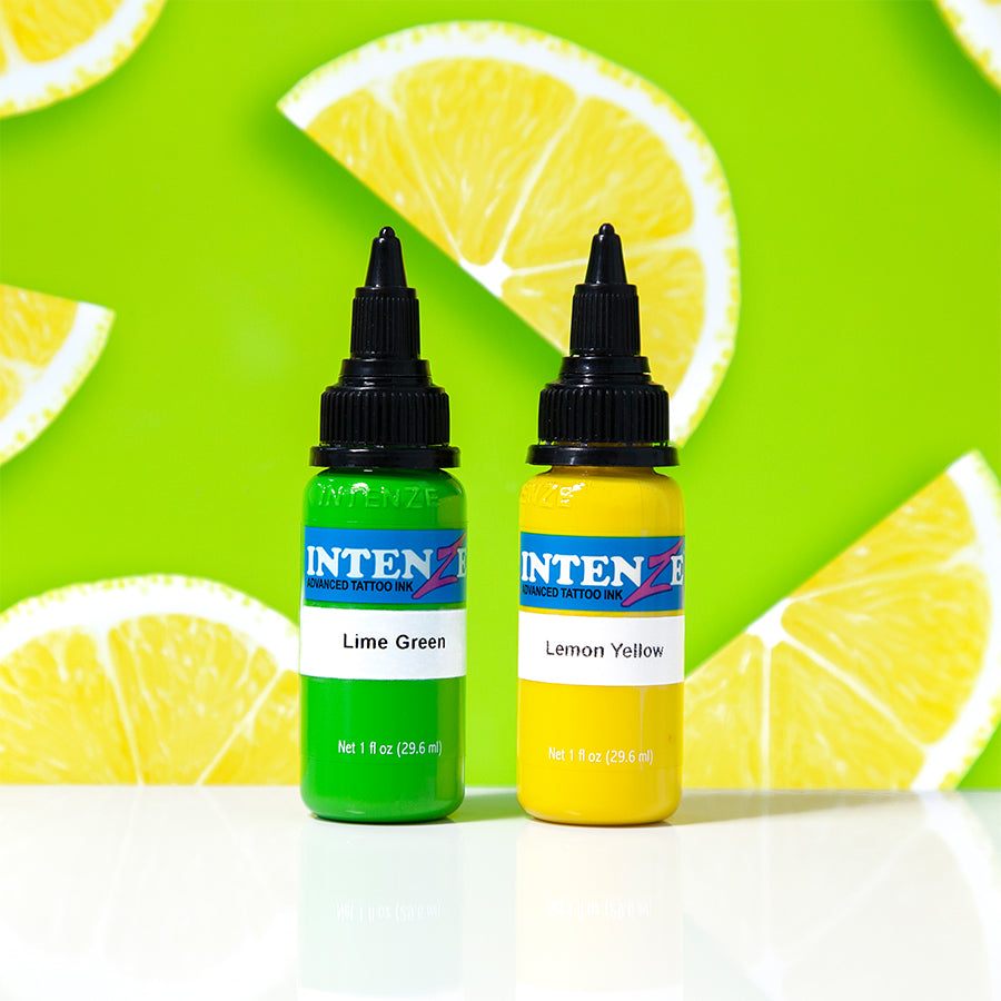 intenze multi colour set tattoo ink