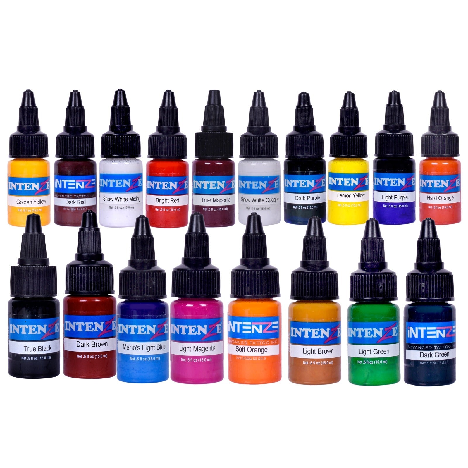 Intenze Tattoo Ink 0.5oz - Individual Bottles