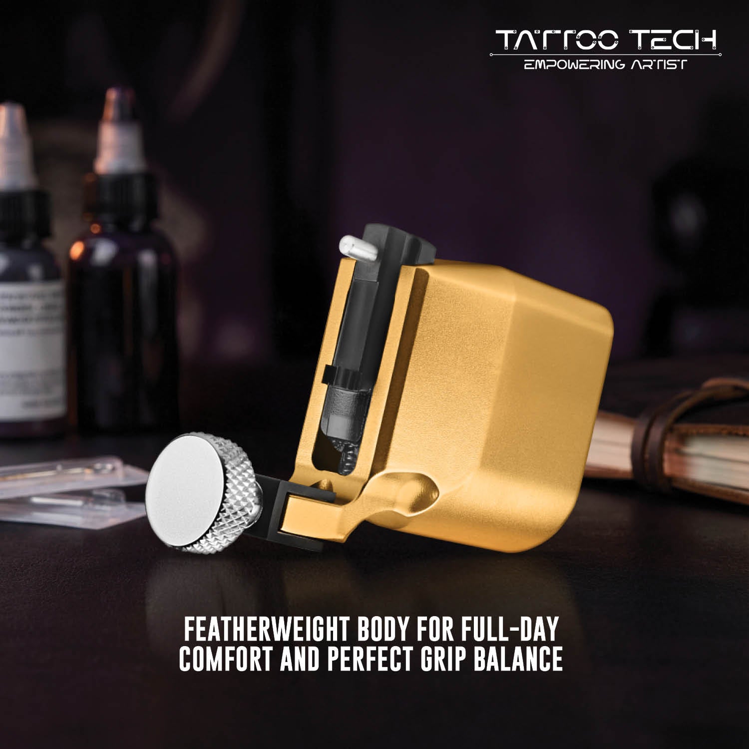 Axion Long Needle Rotary Tattoo Machine