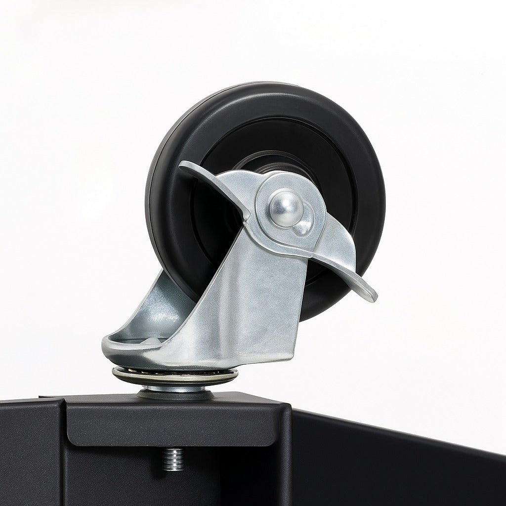 multi storage tattoo table wheels