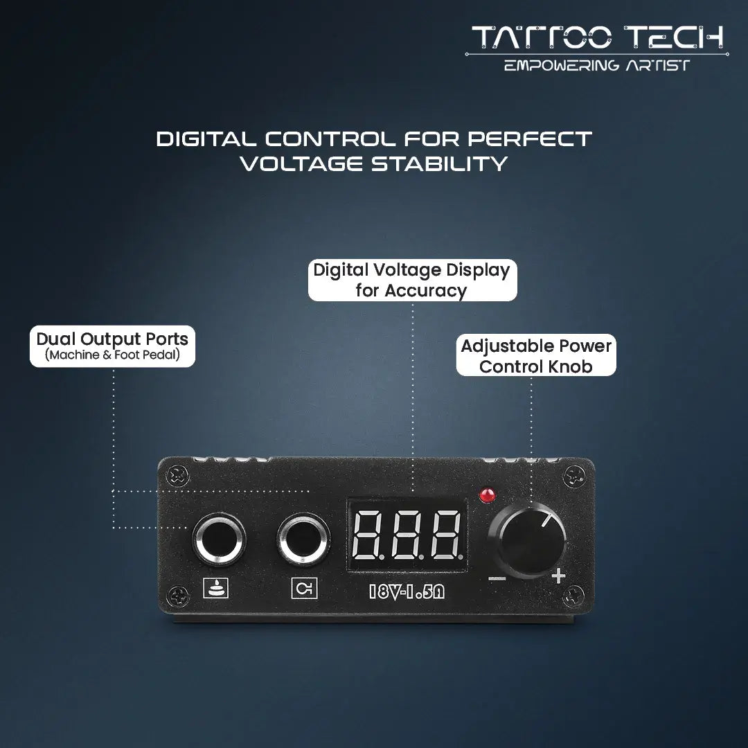 Traveller Mini Tattoo Power Supply