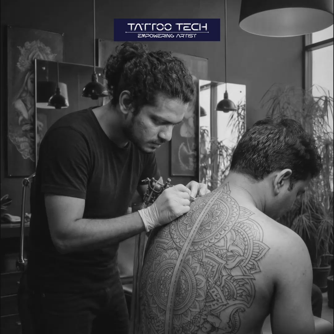 Rookie Tattoo Client Chair / Bed – Hydraulic Lift, Designed for Comfortable Long Tattoo Sessions