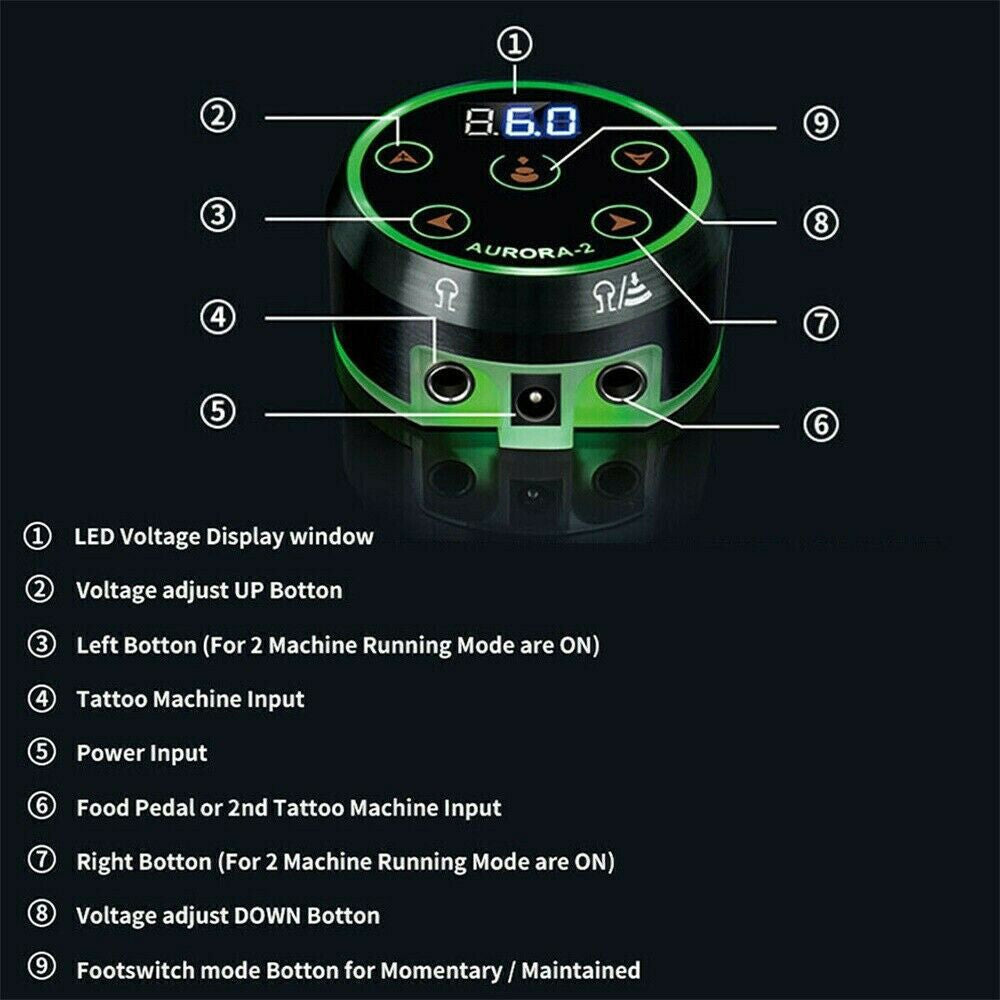 AURORA-2 tattoo power supply