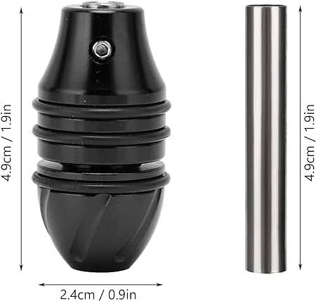 Aluminum Self Locking Grip for Rotary and Coil Machine -25mm