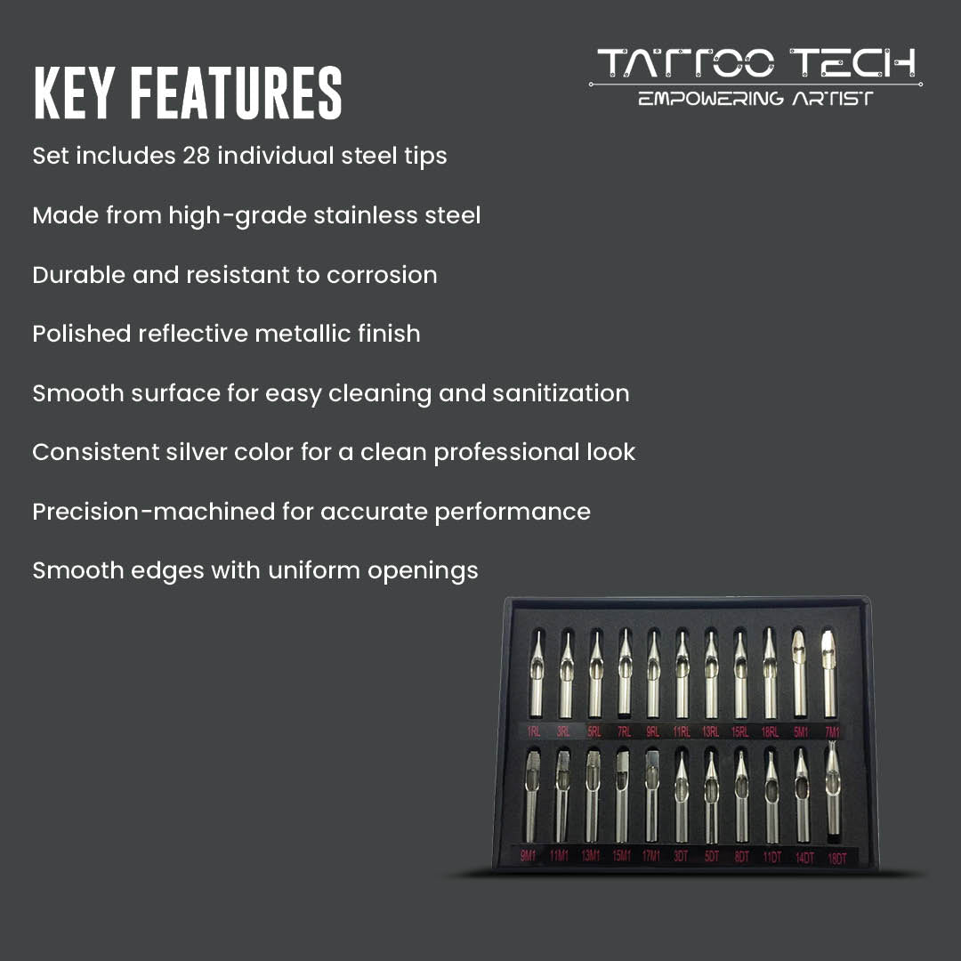 Tattoo Steel Tips