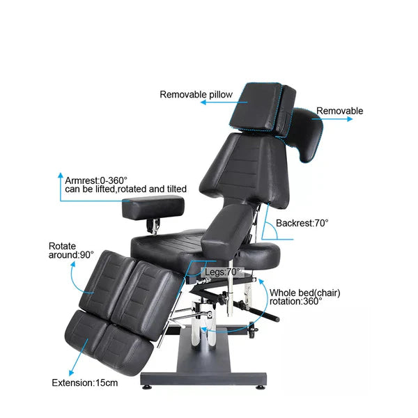 Superior Tattoo Chair Bed