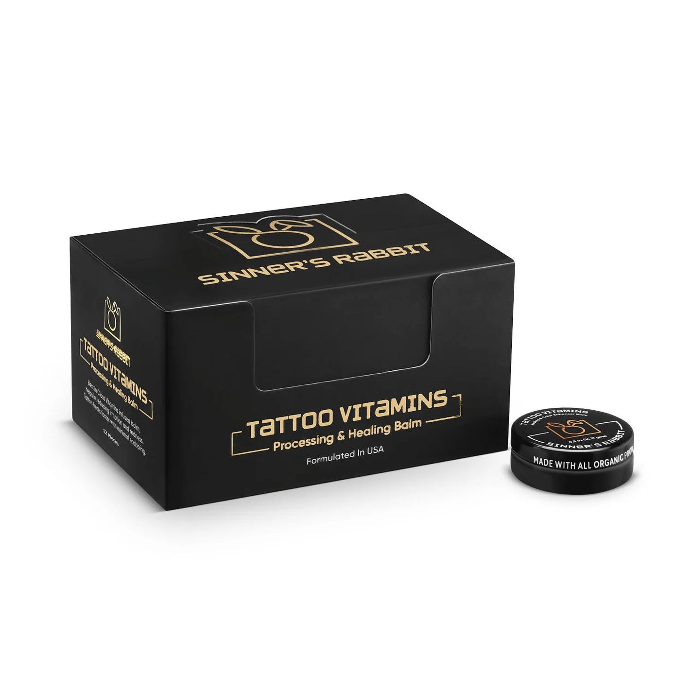 Sinner Rabbit Tattoo Vitamins - Protecting & Healing Balm