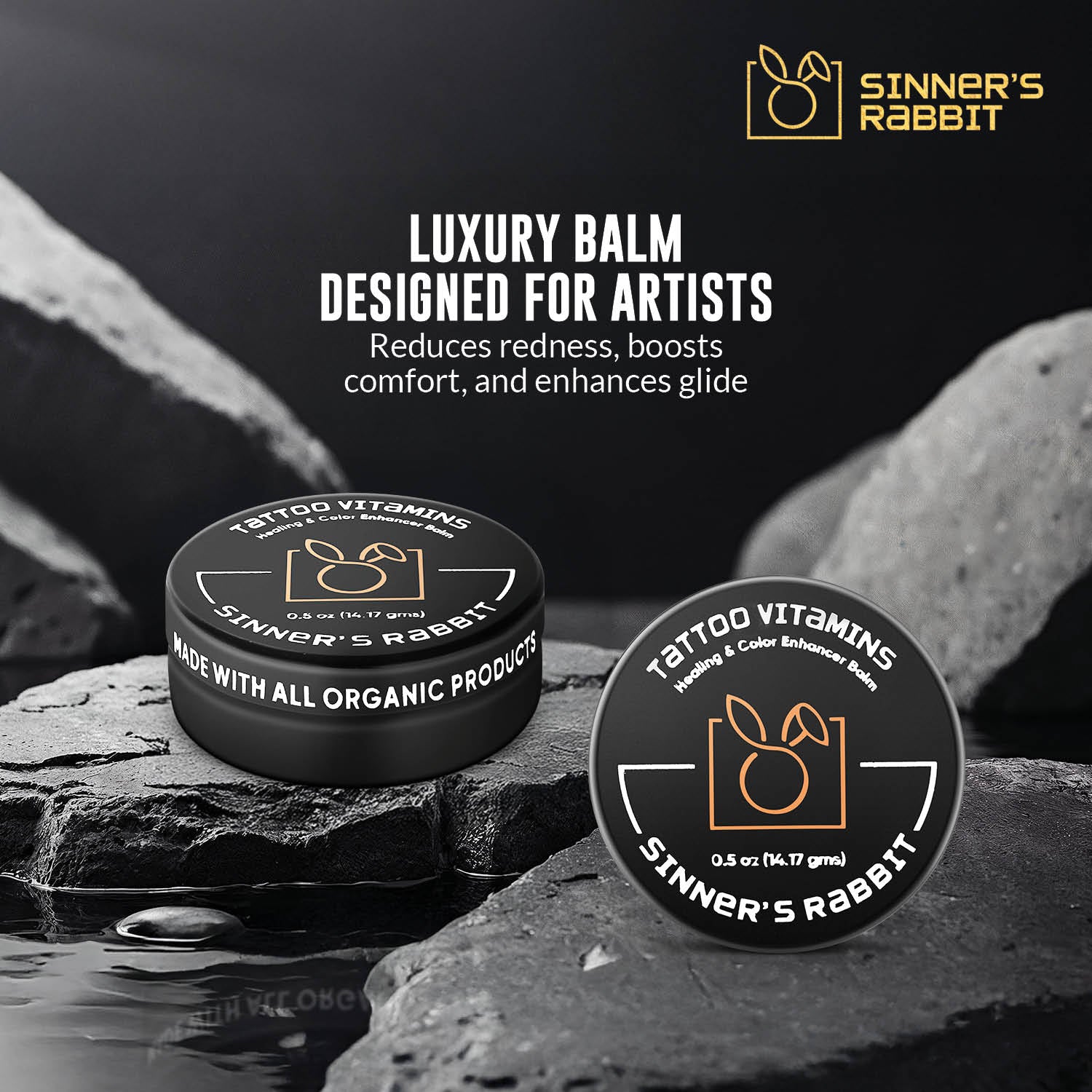 Sinner Rabbit Tattoo Vitamins - Protecting & Healing Balm