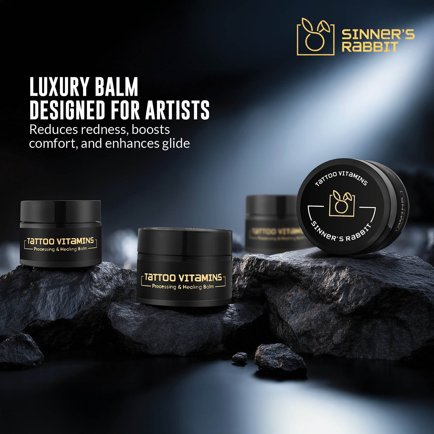 Sinner Rabbit Tattoo Vitamins - Protecting & Healing Balm