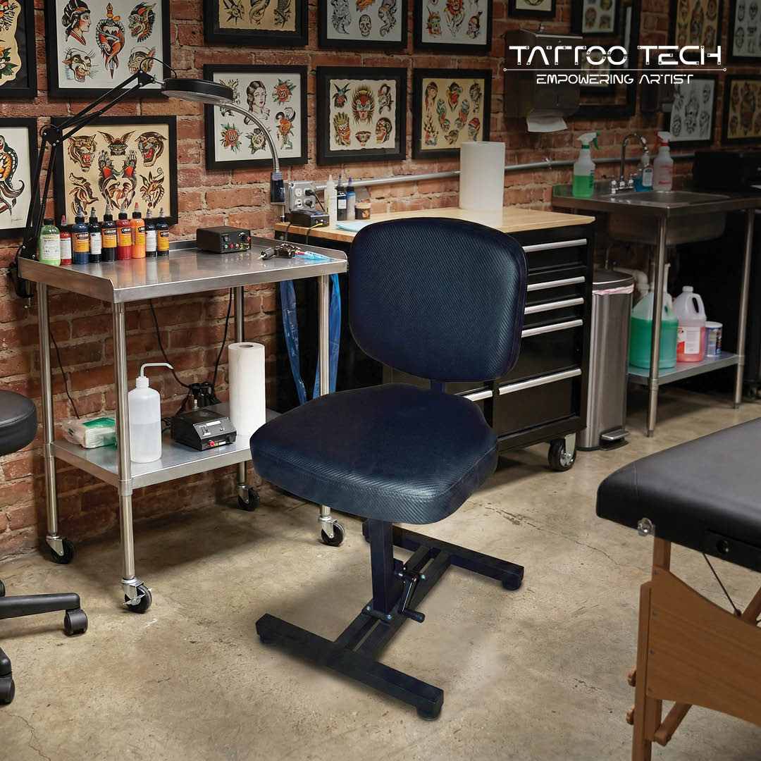 Tattoo Armrest Chair with Multi Functional Adjustable Seat