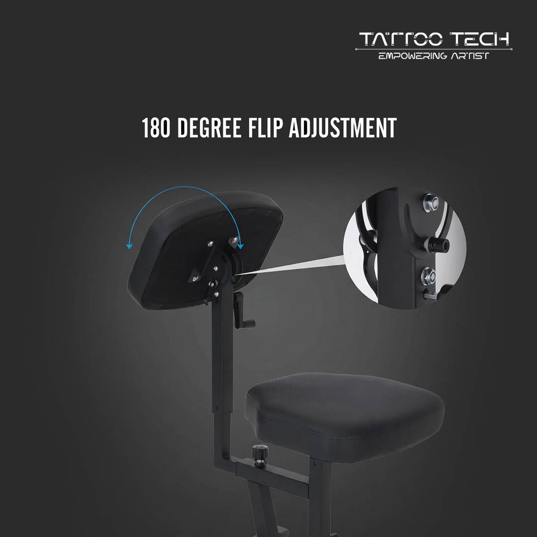 Tattoo Armrest Adjustable double seat chair 
