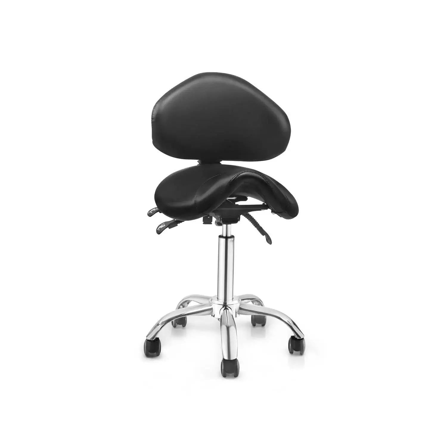 Adjustable Saddle Stool Chair Rolling 9949A