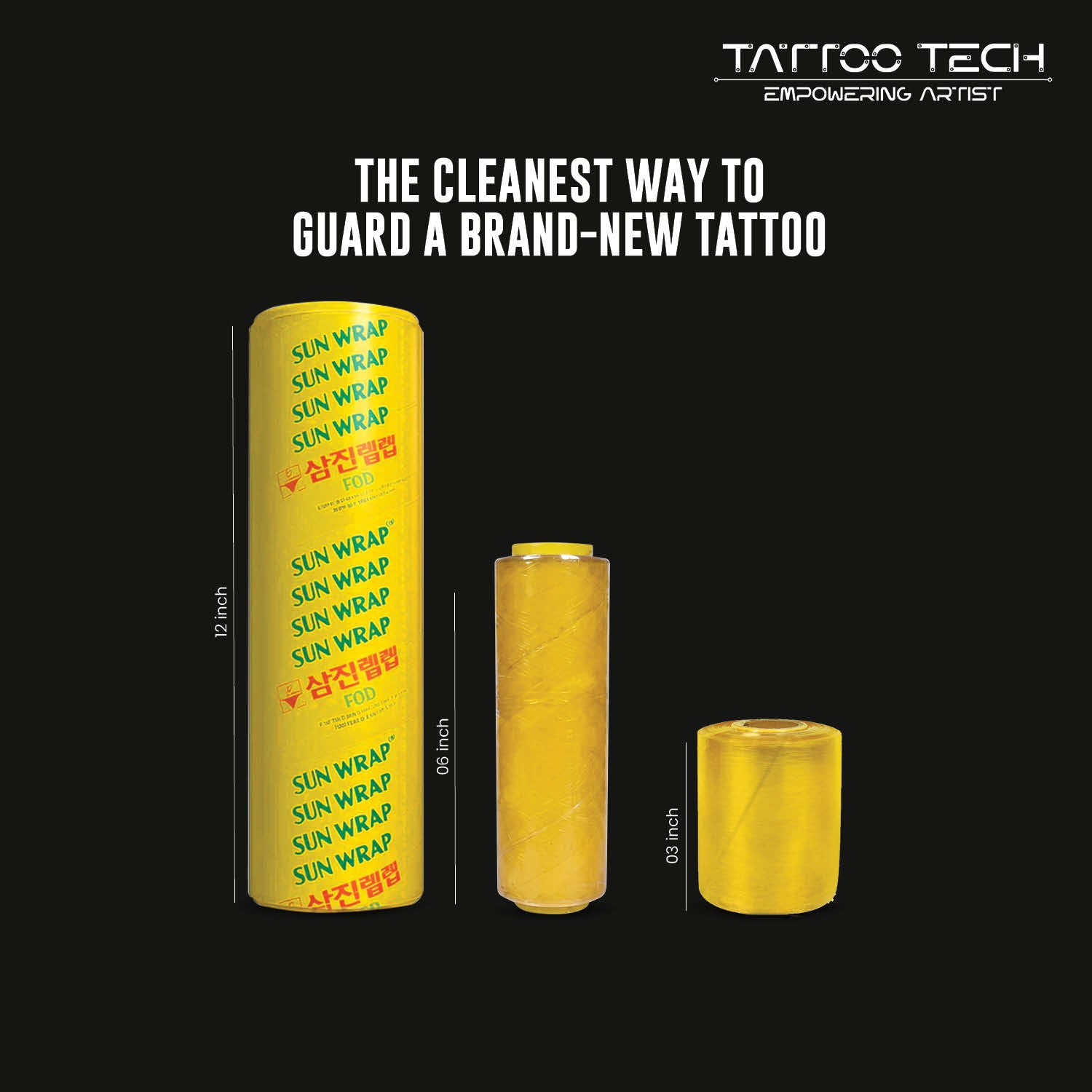 Tattoo Aftercare wrap 