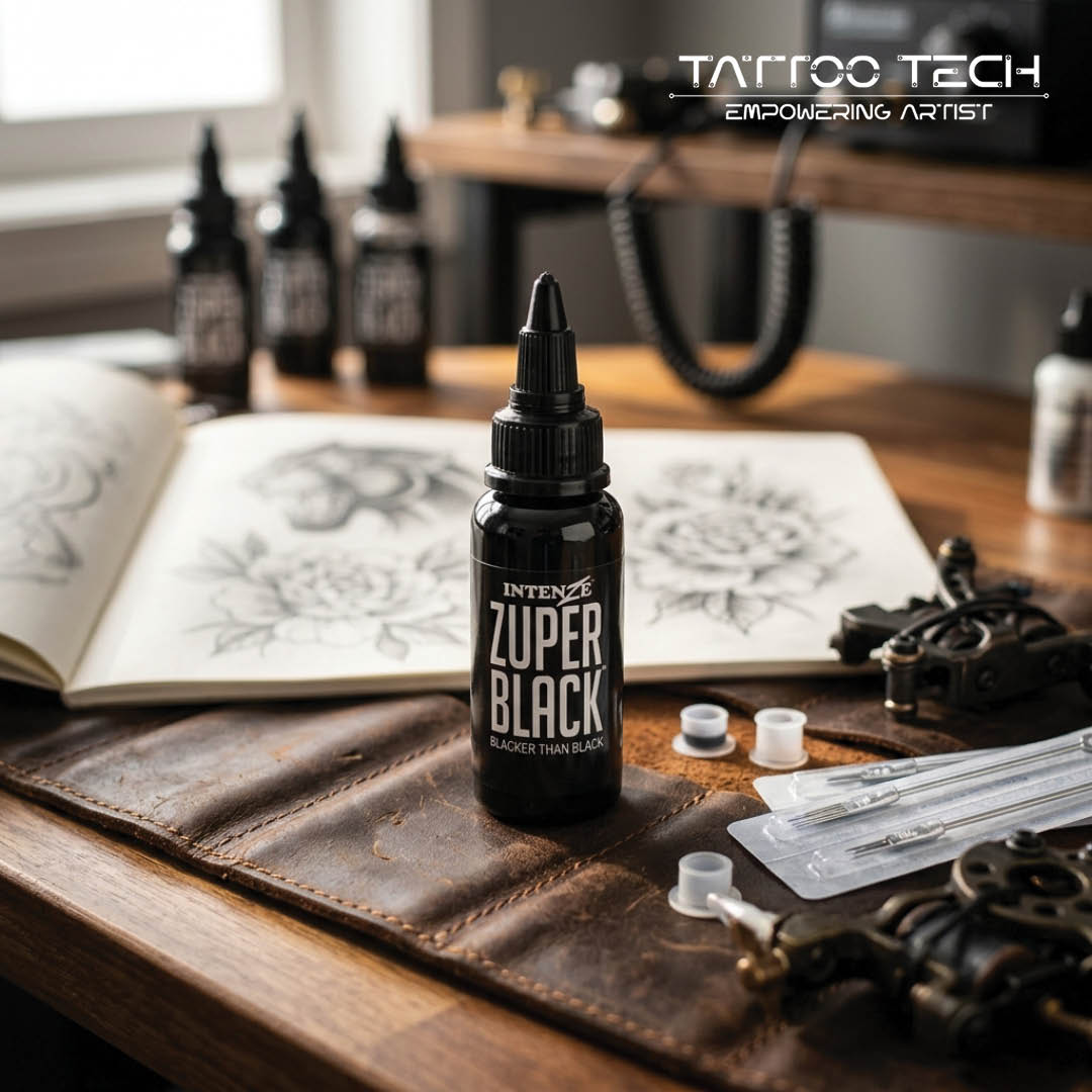 Intenze Zuper Black Tattoo Ink